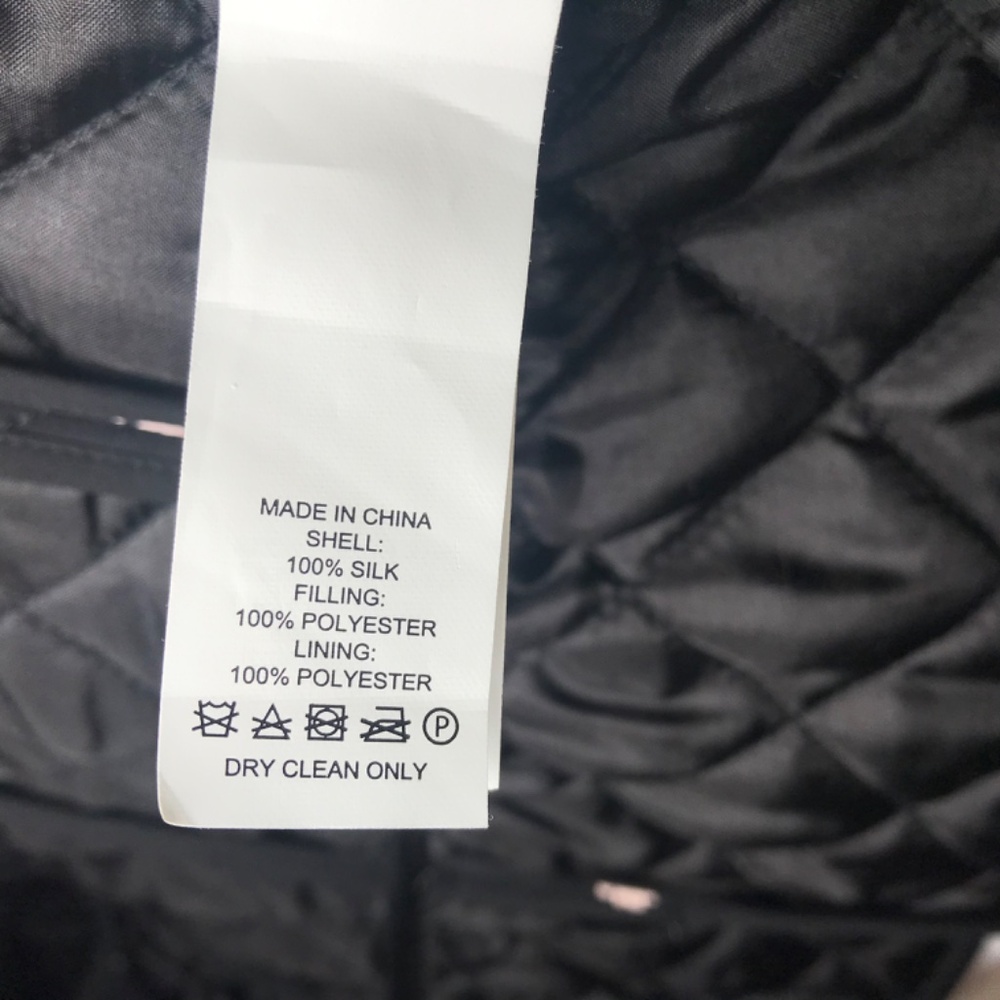 KATE SPADE NEW YORK DITZY FLORAL SILK QUILTED JACKET SIZE 2 - Picture 6 of 7